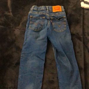 Kids sz 5 levi tapered legs jeans